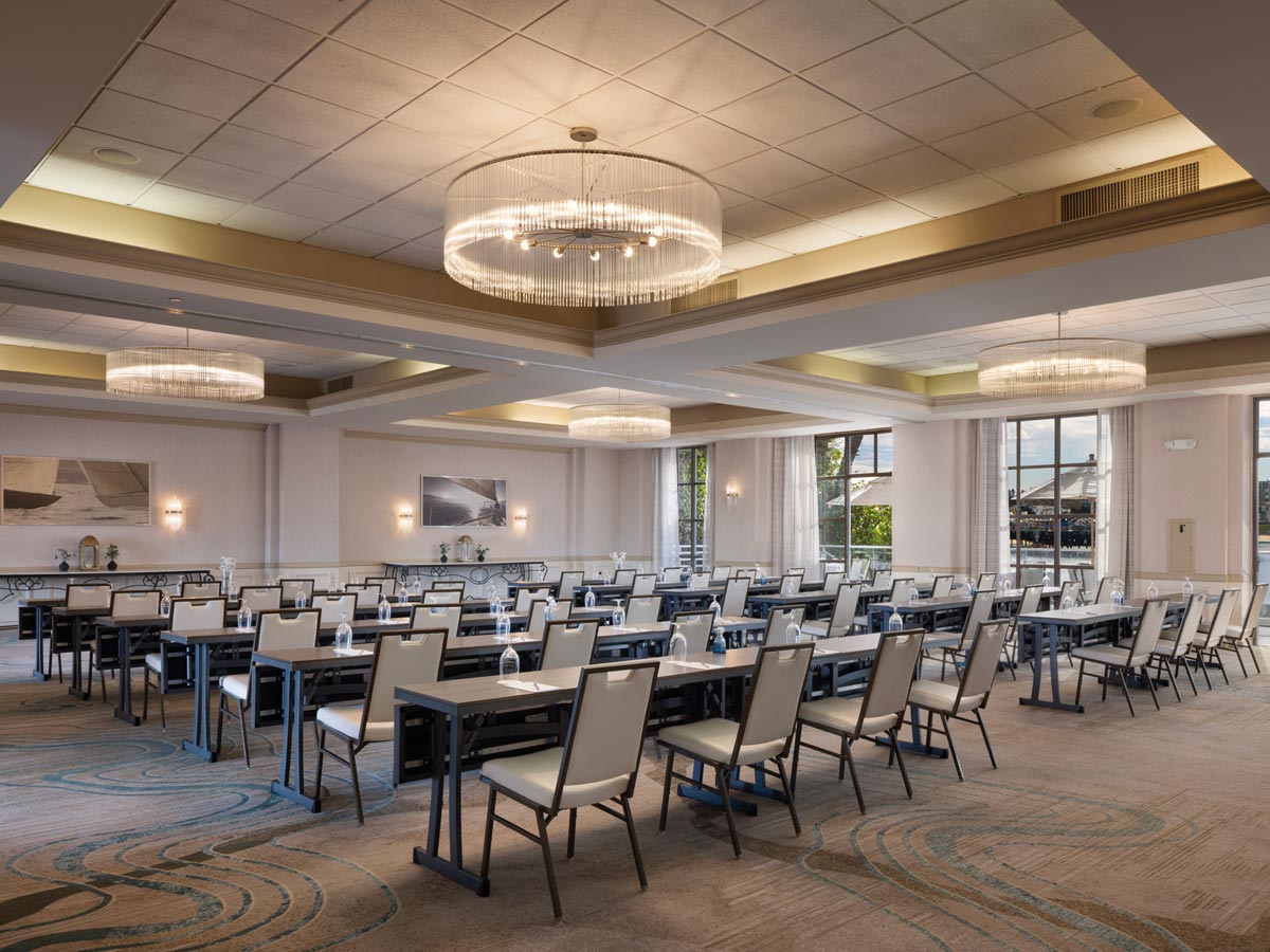 Oceanfront wedding and event venue at Portofino Hotel, Redondo Beach