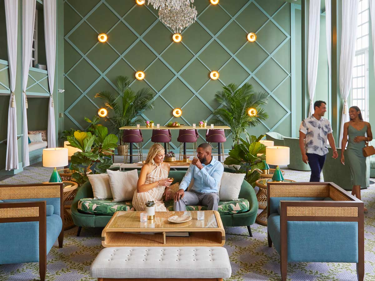 Portofino Hotel lobby